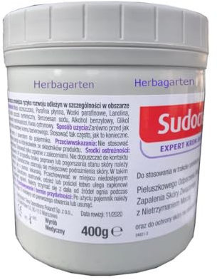 Hautschutzcreme antibakteriell, wasserabweisend für Erwachsene, Babys, 400g, gegen Windelausschlag, Wund und Heilsalbe, Windelcreme, Zinksalbe, antiseptische Heilcreme, wundcreme