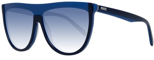 EMILIO PUCCI Unisex Adults’ EP0087 92W 60 Sunglasses, Blue (Blu)