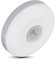 Maclean MCE231 PIR-Bewegungsmelder Sensor Infrarot-Bewegungssensor 360° Erfassungsbereich bis 6m LED IP20