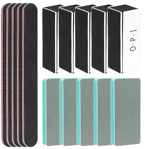 Keadic 15 pezzi 3 tipi di lime di carta vetrata assortiti, modello in plastica per rimozione sbavature lucidatura lucidatura carta vetrata per fai da te modelli hobby forniture per gioielli