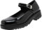 DADAWEN Women's Chunky Platform Mary Janes Shoes Buckle Strap Lolita Dress Pumps Patent Black 8.5 UK