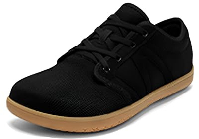 Treer Chaussures Pieds Nus Homme Été Chaussures Pieds Larges Légères Barefoot Confort Chaussures Minimalistes avec Semelle à Chute Zéro Barefoot Shoes Running Sneakers, Style Simple