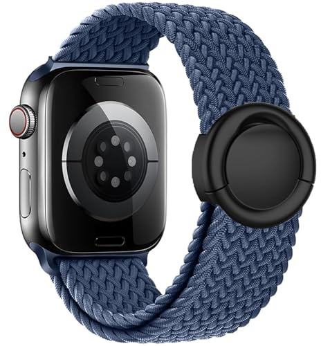 VELULYX Flätat band Solo Loop Kompatibel med Apple Watch 38mm 40mm 41mm 42mm 44mm 45mm 46mm 49mm, Armband Stretchy Runt spänne för iWatch Series 11 10 9 8 7 6 5 4 3 Ultra 2 1 SE