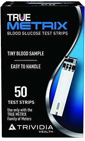 TRUE METRIX Test Strip, 50 Count