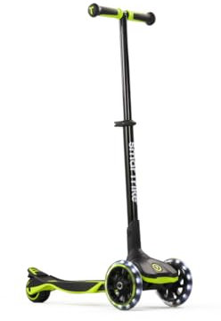 smarTrike Xtend Kickboard - XL LED Räder Lean-to-Steer Faltbarer Roller für Kinder Alter 3-12 Jahre