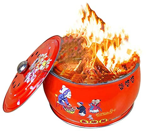 ItzZa Pozos y tazones de Fuego portátiles, Tazón de Hoguera para Parrilla de leña al Aire Libre, Pozos de Fuego para Hoguera de Patio
