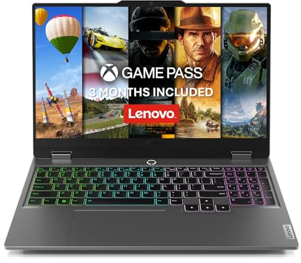 Lenovo LOQ | 15 inch Full HD Gaming Laptop | Intel Core i5-12450HX | 24GB RAM | 1TB SSD | NVIDIA GeForce RTX 4060 | Windows 11 Home | Luna Grey