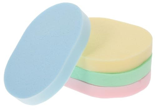 GRADENEVE 4pièces Éponges Faciales Portables Pva Pour Exfoliation Et Nettoyage Visage Outils De Démaquillage Et Réutilisables
