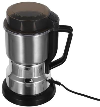 Ciieeo Moulin Céréales Électrique Compact en Acier Inoxydable 600g, Broyeur à Grains Électrique Précis pour Café, Épices et Grains, pour Petites Cuisines et Appartements