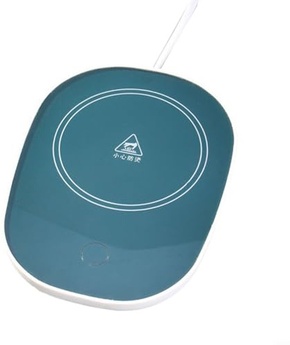 Scaldatazze USB con funzioni intelligenti progettato per mantenere la temperatura ottimale di bevanda (Verde)
