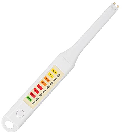 Qcwwy Detector de Sal Portátil de Alta Precisión para Piscinas, Probador de Salinidad, Medidor Electrónico Tipo Bolígrafo de Mano, Prueba de Concentración de Salinidad para Sopa de Verduras,