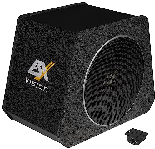 ESX V800A - Aktiver 20 cm Subwoofer mit Passivmembran