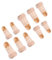 SUSSURRO 10 Stücke Fingerschutz Finger Extension Splint Hammer Finger Schutz Finger Schiene Klammer Kunststoff Fingerschiene Finger Verlängerungsschiene Basketball Finger Gelenkschutz
