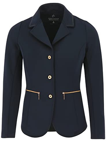 EQUITHEME Veste de Concours Athens - Enfant - Couleurs - Marine, Taille Enfants - 12 Ans