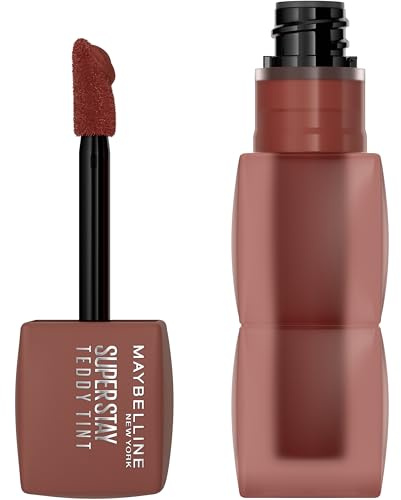 Maybelline New York Superstay Teddy Tint Lipstick Mascara Tear