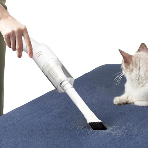 Aspirateur de voiture sans fil – Aspirateur de voiture haute puissance – Aspirateur portable de voiture portable, 120 W à charge rapide pour voiture, maison, poils d'animaux