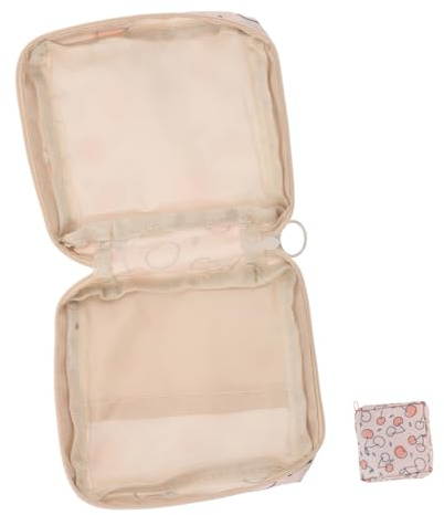 Ipetboom Bolsa para Guardar Toallas Sanitarias Elegante y Bonita Período para Compresas Neceser De Maquillaje para Mujeres y Niñas Portátil y