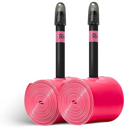 RideNow 700C TPU innerslang för cykel kompatibel med 700 x 28/30/32/35/38C, 2-pack med 2 innerslangar för racercykel 39 g ultralätt helvägsrör med 45 mm Presta-ventil