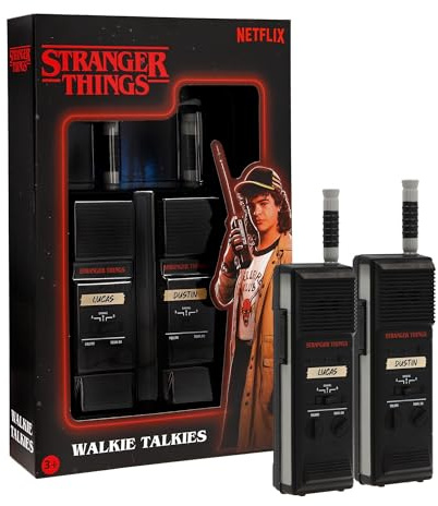 IMC Toys STRANGER THINGS - WALKIE TALKIE Giocattoli elettronici Due Walkie-Talkie Per Comunicare Tramite La Trasmissione Di Onde Radio Ispirati Alla Serie Stranger Things
