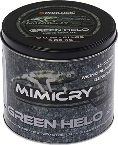 Prologic Mimicry Green Helo 1000m grün - Karpfenschnur, Durchmesser/Tragkraft:0.40mm / 29lbs / 13.2kg Tragkraft