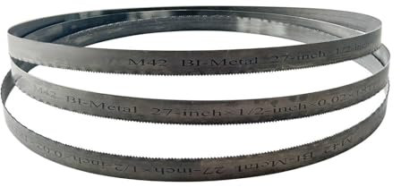 Bi-Metal Bandsaw Blade, 18TPI 690mm M42 Band Saw Blades, 13mm Compact Band Saw Blades For Hard Wood And Metal Cutting