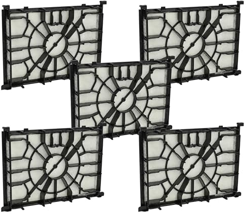 vhbw 5X Motorschutz-Filter kompatibel mit Siemens Z4.0 Family Allergyplus, Z7.0, Z 7.0, Z5.0, Z6.0 Staubsauger
