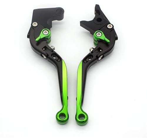 Leve Freno Frizione Per Keeway Per RKF 125 2019 2020 2021 2022 2023 Per RKF125 CNC Leva Freno Frizione Estensibile Pieghevole Per Moto MANIGLIE LEVE Leve Frizione Freno(Verde)