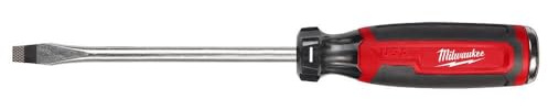 Milwaukee 5/16 in. Slotted 6 in. Demolition Flat Head Screwdriver with Cushion Grip