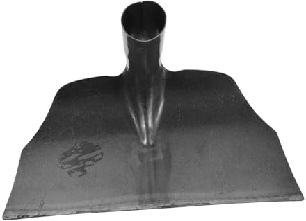 Yardenfun Limpiador De Estiércol para Granero Pala De Jardinería Herramienta De Limpieza para Graneros Ecuestres Equino Herramienta De Limpieza De Acero Al