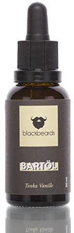blackbeards Bartöl Tonka-Vanille ● Herber, leicht süßer Duft ● Mit Jojobaöl & Arganöl ● Bartpflege vom 3-Tage-Bart bis Vollbart ● Für einen weichen, gepflegten Bart ● Handarbeit aus Deutschland