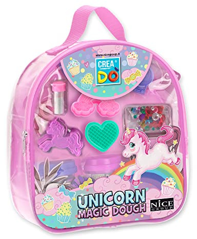 Creadò - Nice Group Magico Unicorno, Zainetto Set Pasta da Modellare per Bambini
