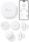 Loocam Smart Home Security Alarm System, 6 Piece Kit, Zigbee Connection, APP Remote Control, Easy Installation, 2 Door and Window Sensor, 1 PIR Motion Detector, 1 Smart Button, 1 Water Detector, 1 Hub