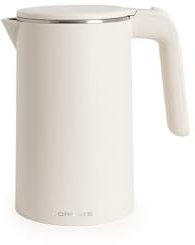 CREATE/KETTLE STUDIO PRO/Hervidor eléctrico de 1L blanco roto/Control de temperatura, función mantener caliente, sistema recogecables, apagado automático, 1000W