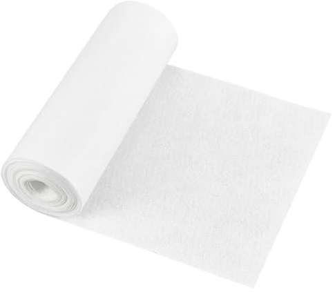 BENECREAT Rotolo di Feltro Bianco 3Mx20cm, Tessuto In Feltro Non-woven per Patchwork, Cucito, Decorazione, Artigianato Fai Da Te, 1mm di Spessore