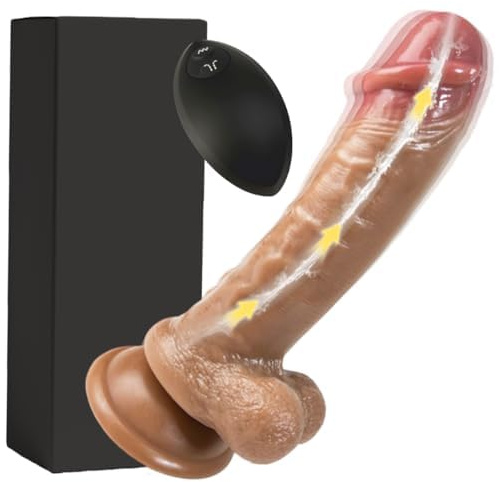 Dildo Realista Vibrador con Función de Pulverización Agua Vibradores Anales