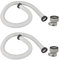 Btstil Manguera de piscina de 38 mm, 2 unidades para piscinas sobre el suelo, manguera de repuesto con 2 adaptadores de manguera tipo B, manguera de piscina de 150 cm, accesorios para bomba de filtro