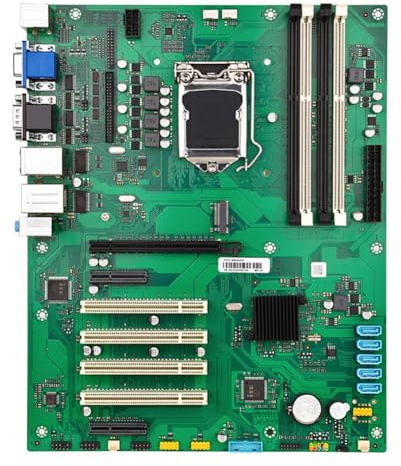 Fangxuee -Q470 ATX Industrial Motherboard with Dual Network Interface, DDR4 Memory, LGA-1200 Socket, and COM Port
