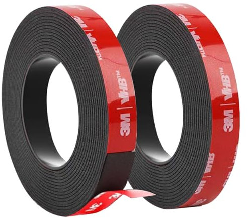 2M Cinta Magnetica Adhesiva Autoadhesiva, Imanes Adhesivos Potentes A+B, Imanes para Mosquiteras, Lamina Imantada Adhesiva, para Mosquitera Puerta, Tela Mosquitera y Marcos de Puertas