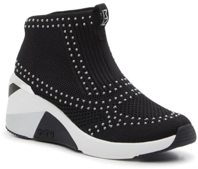 Mark Nason X Skechers Women's,A Wedge - LULEE,BLK,9 M US
