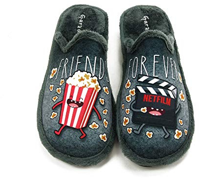 GARZON - Zapatilla CASA P368.246 para: Hombre Color: Gris Talla: 49