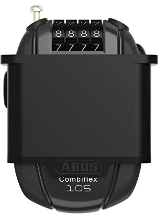 ABUS Bloqueo de cable Combiflex - bloqueo para asegurar esquís, cascos, cochecitos y equipaje - varias longitudes y resistencias