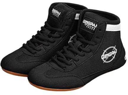 Zapatillas De Deporte De Boxeo,Mujeres Luchan Zapatos,Zapatos De Boxeo Juveniles,Zapatos De Lucha De NiñOs,Respirable Antideslizante,Ligero Antideslizante,Para Boxeo,Deportivo,Kung Fu,Taichi