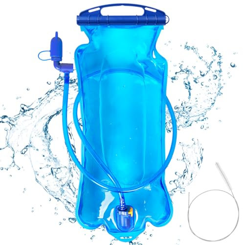 SUPRBIRD 3L Trinkblase mit 90cm Trinkschlauch,BPA-freie & auslaufsichere Wasserblase für Rucksack,Reißfestes Material,Outdoor Trinksystem für Wandern, Radfahren, Camping