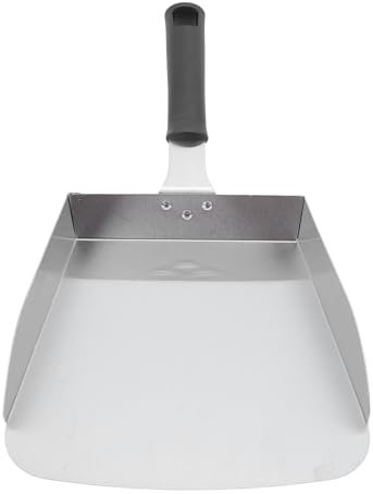 Grande pelle à barbecue, en acier inoxydable, pelle à aliments, spatule à hamburger, pelle à nourriture pour barbecue pour les plats de poêle et les plats plats plats