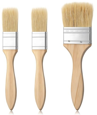 3 PCS Pastry Brush for Baking Basting Brush for Cooking Butter Brushes for Cooking BBQ Kitchen Baking Brushes Oil-Brush for Oil Sauce, Butter, Sauce