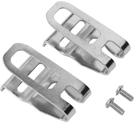 Gürtelclip mit Schrauben 2609111584 kompatibel mit Bosch 18V Akku-Bohrschrauber und Schlagschrauber-Modellen IDH182-01L, HDS183, GSR18V7