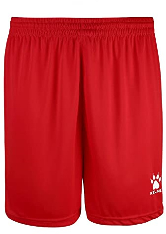 KELME Short Global Pantalón Corto Fútbol, Niños, Rojo, 14