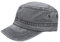 Leoodo Herren Damen Military Army Stil Cap aus Baumwolle verstellbare Sonnen Kappe für Wandern und Sport, Mütze Farbe 2020:Anthrazit
