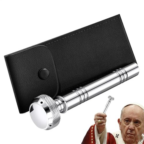 Holy Water Sprinkler, Religious Water Dispenser, Aspergillum Tool For Holy Water, Metal Holy Water Pot, Small Religious Water Sprinkler, Holy Water Dispenser For Clergy, Religious Metal Liquid Dispens