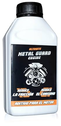 Metal Guard Engine, Aditivo para Motor 500ml, Reduce Fricción y Consumo, Protección contra Daños y Corrosión